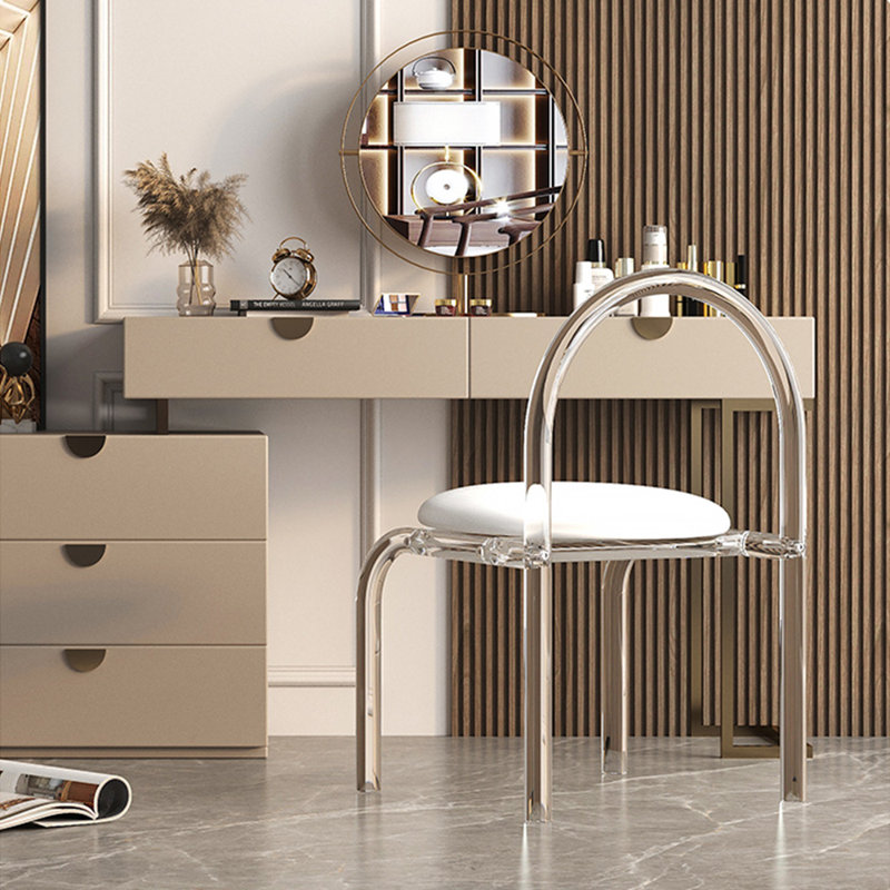 Orren Ellis Acrylic Vanity Chair Wayfair